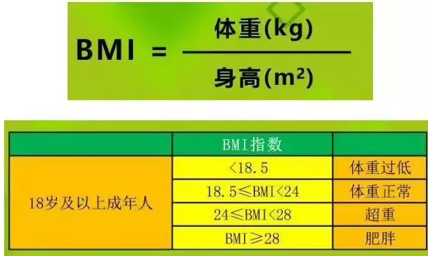 体重指数bmi计算(儿童bmi标准体重计算)