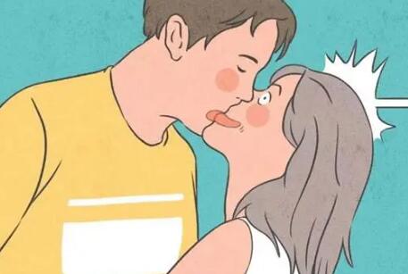 男生接吻的时候伸舌头意味什么(男女接吻视频伸舌头)